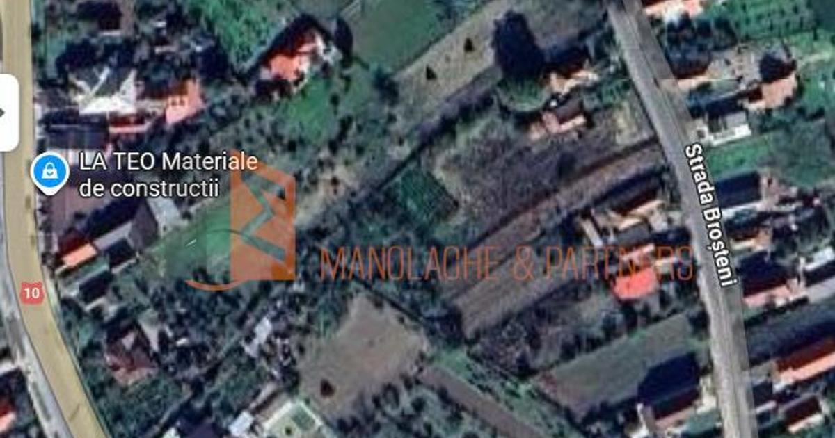 Teren Construcții intravilan de 1934 mp, în Cândești