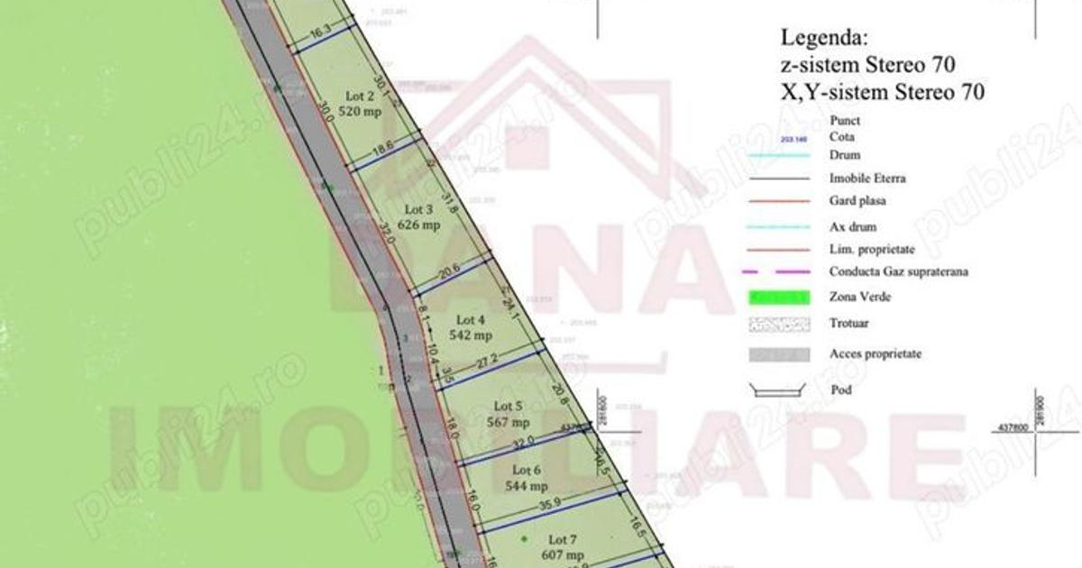Teren Construcții intravilan de 681 mp, în zona Nord-Vest, Caransebeș