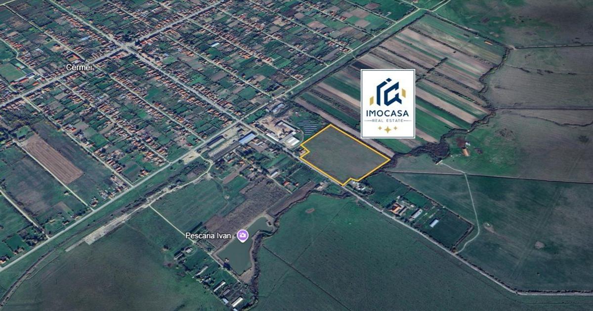 Teren Construcții intravilan de 46363 mp, în Cermei