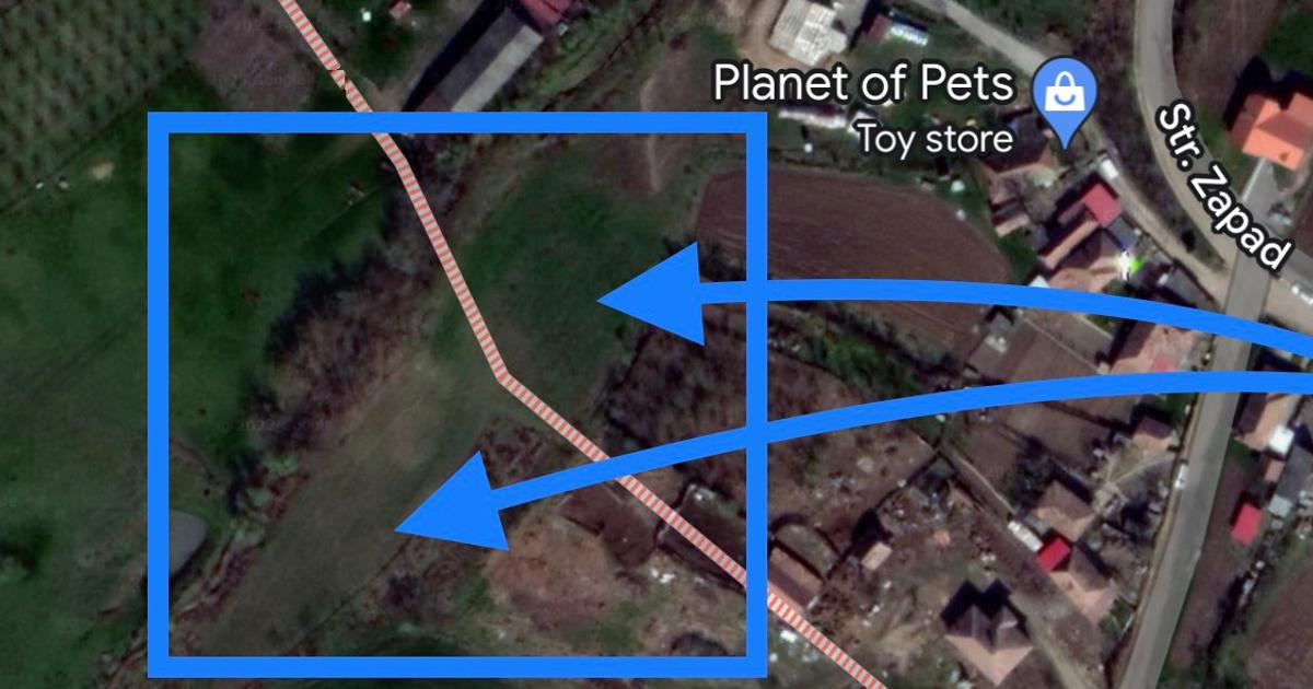 Teren Construcții intravilan de 1964 mp, în Ceuașu de Câmpie