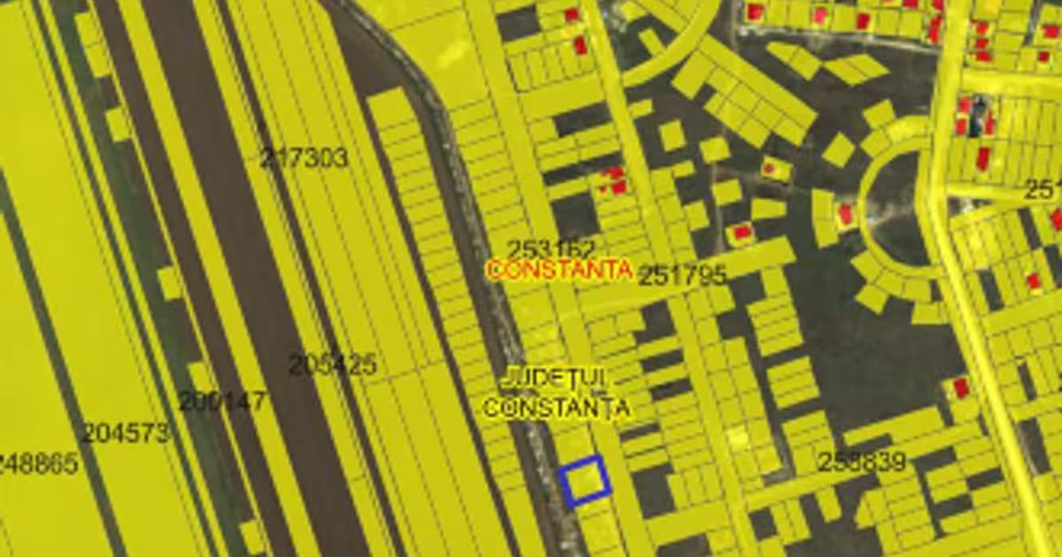 Teren Construcții intravilan de 1069 mp, în zona Km 5, Constanța
