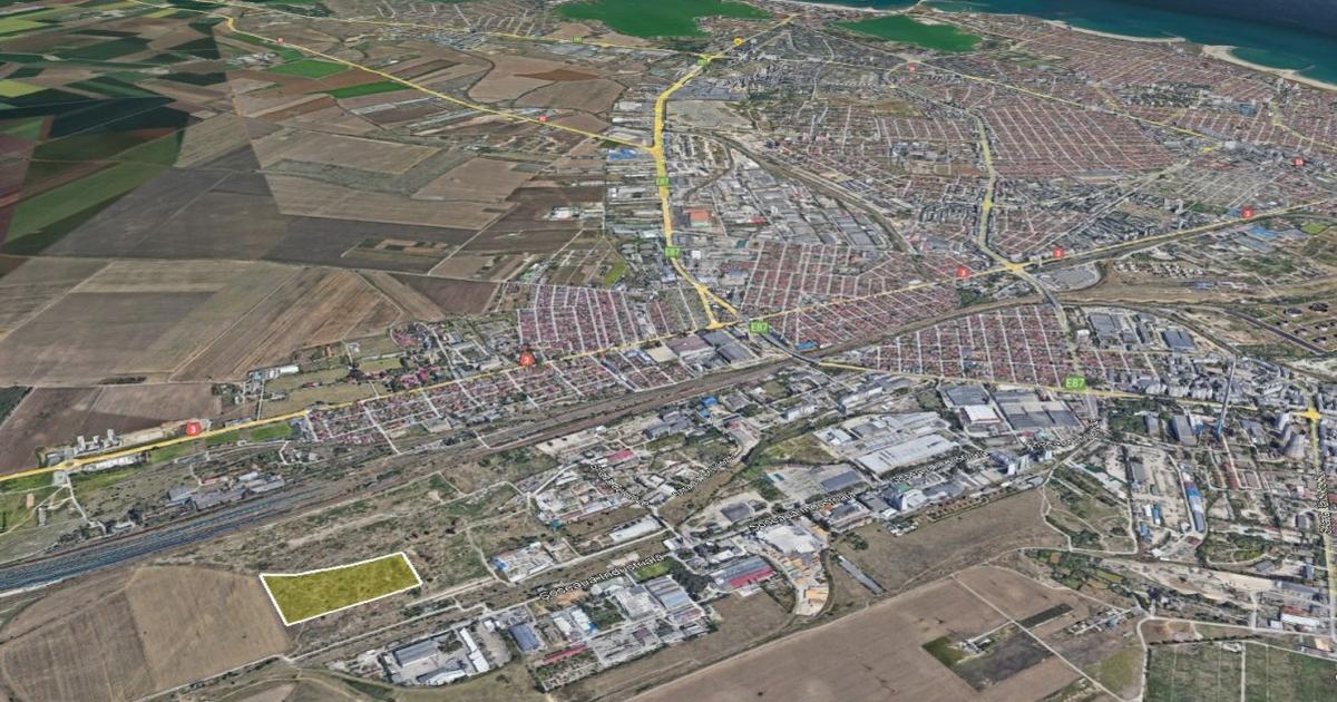Teren Construcții intravilan de 45000 mp, în zona Zona Industrială, Constanța