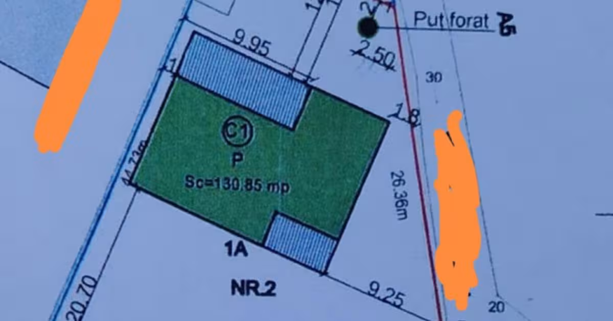 Teren Construcții intravilan de 874 mp, în zona Valea Rosie, Craiova