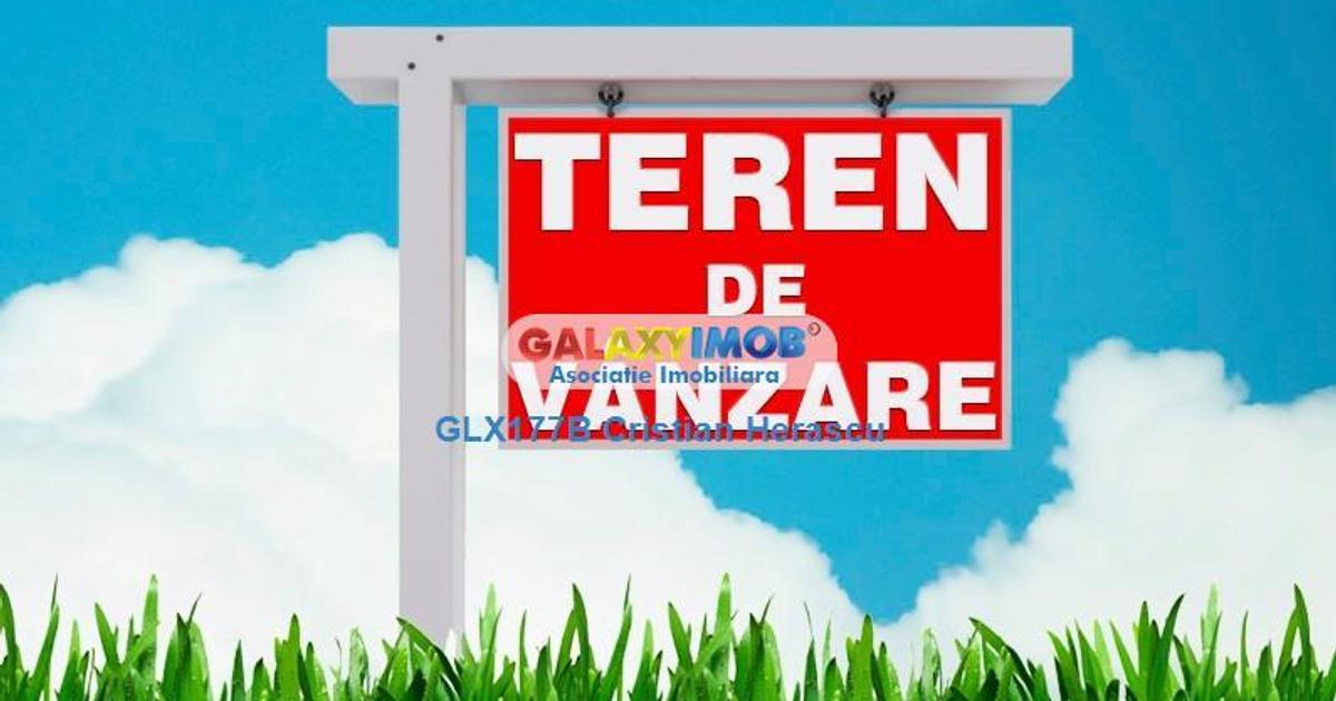 Teren Construcții intravilan de 639 mp, în Crevedia