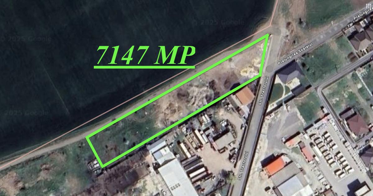 Teren Construcții intravilan de 7147 mp, în Cumpăna