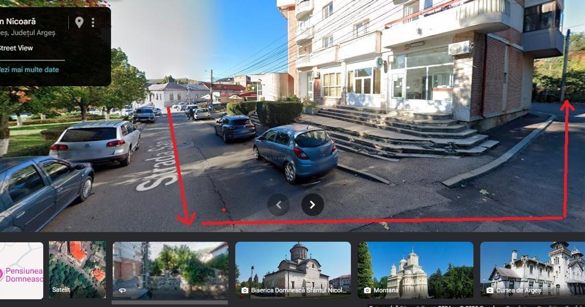 Teren Construcții intravilan de 634 mp, în zona Central, Curtea de Argeș