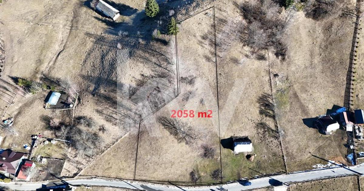 Teren Construcții intravilan de 2058 mp, în Dâmbovicioara