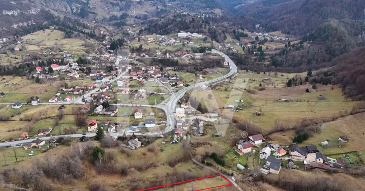 Teren Construcții intravilan de 3726 mp, în Dâmbovicioara