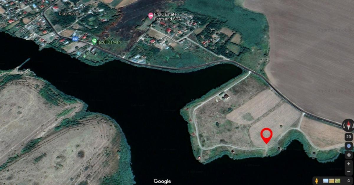 Teren Construcții intravilan de 1058 mp, în Dârvari