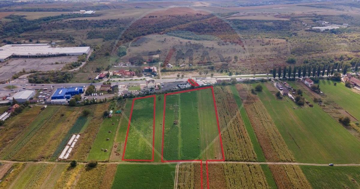 Teren Construcții intravilan de 30016 mp, în zona Sântuhalm, Deva