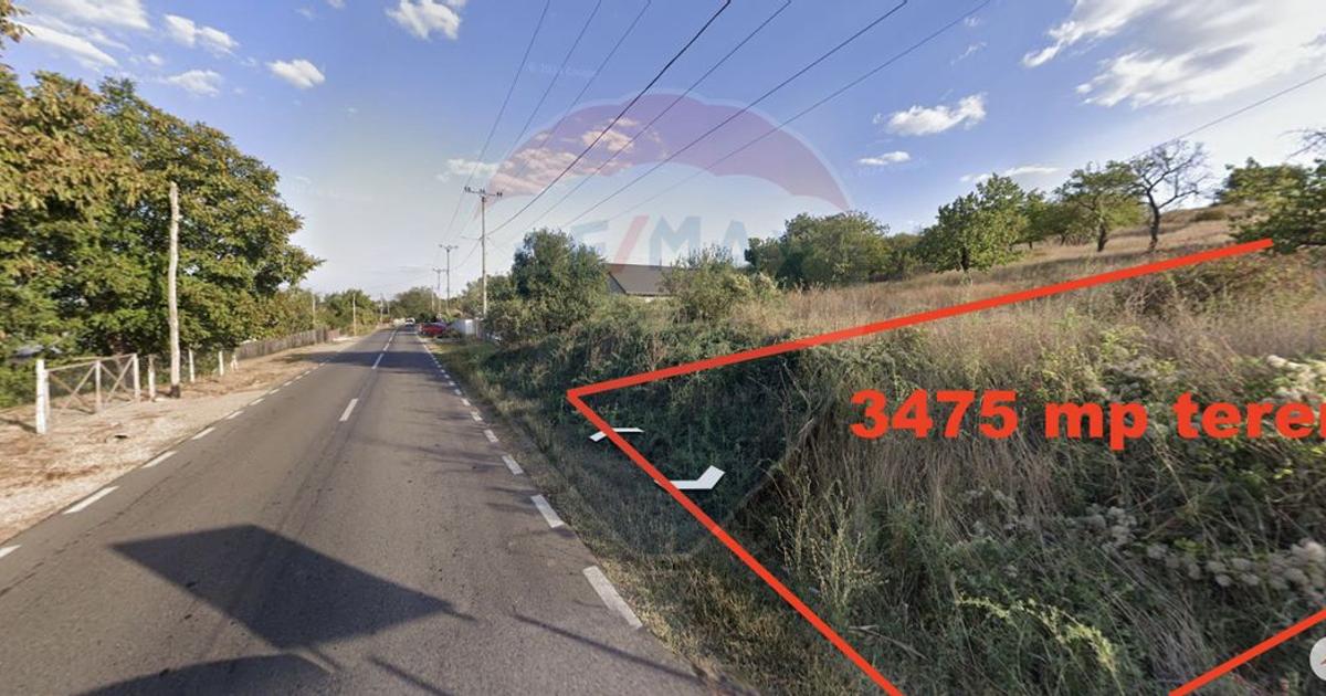 Teren Construcții intravilan de 3475 mp, în Dumbrăveni