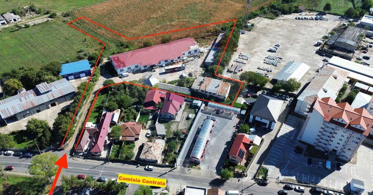Teren Construcții intravilan de 9160 mp, în zona Est, Focșani