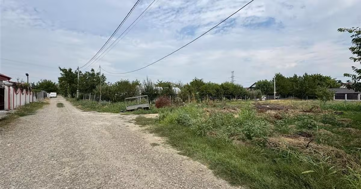 Teren Construcții intravilan de 525 mp, în zona Exterior Vest, Focșani