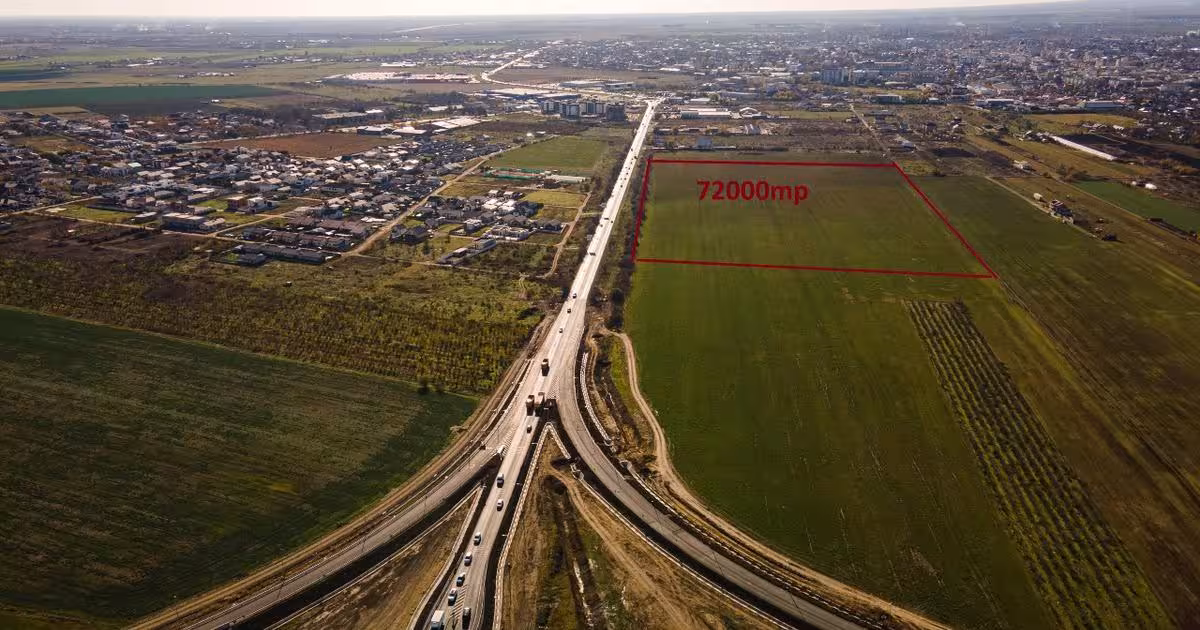 Teren Construcții intravilan de 72290 mp, în zona Nord, Focșani