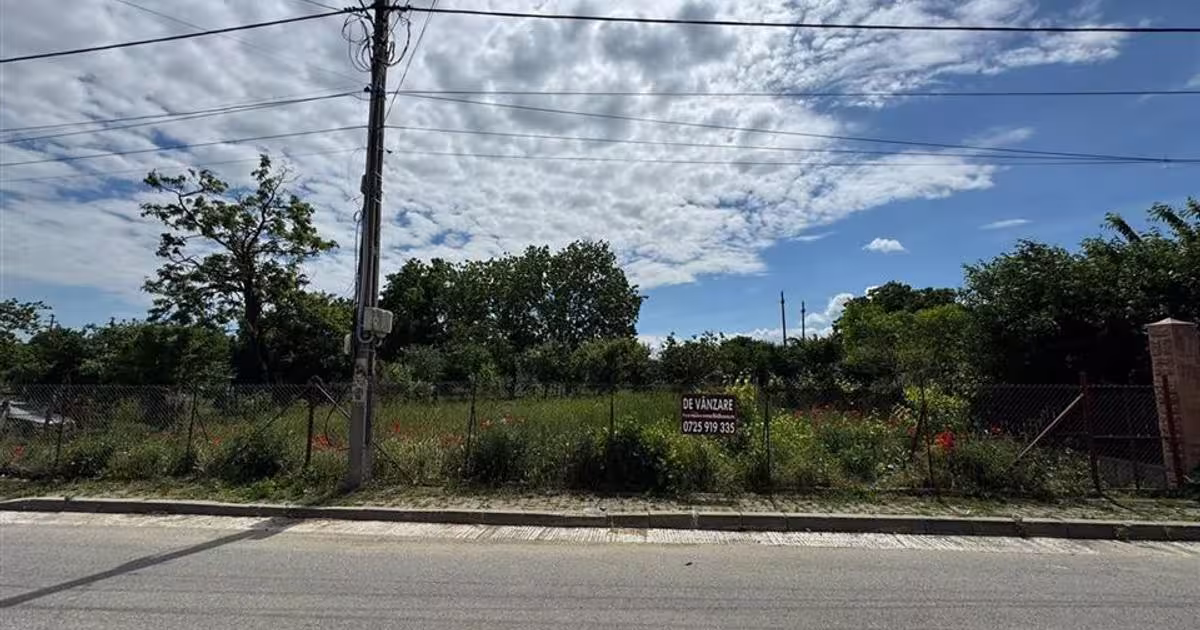 Teren Construcții intravilan de 390 mp, în zona Sud, Focșani
