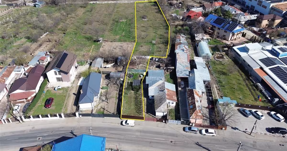 Teren Construcții intravilan de 2146 mp, în zona Vest, Focșani