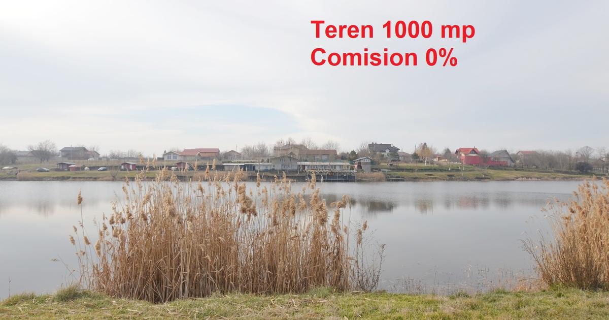 Teren Construcții intravilan de 1000 mp, în Frumușani