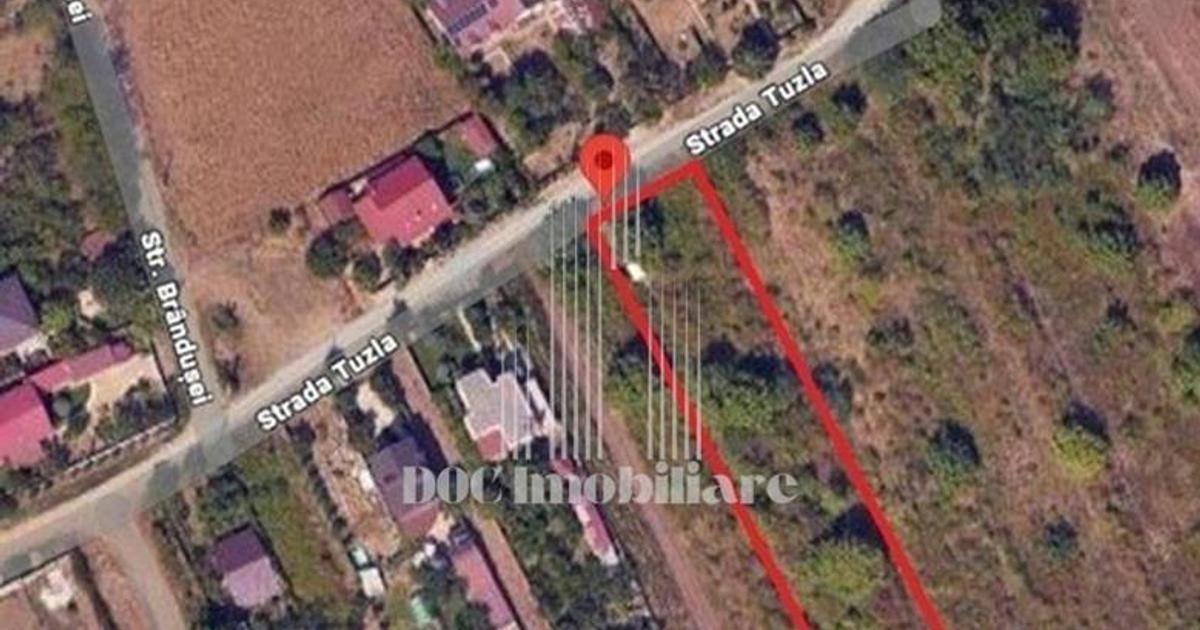 Teren Construcții intravilan de 1370 mp, în Frumușani