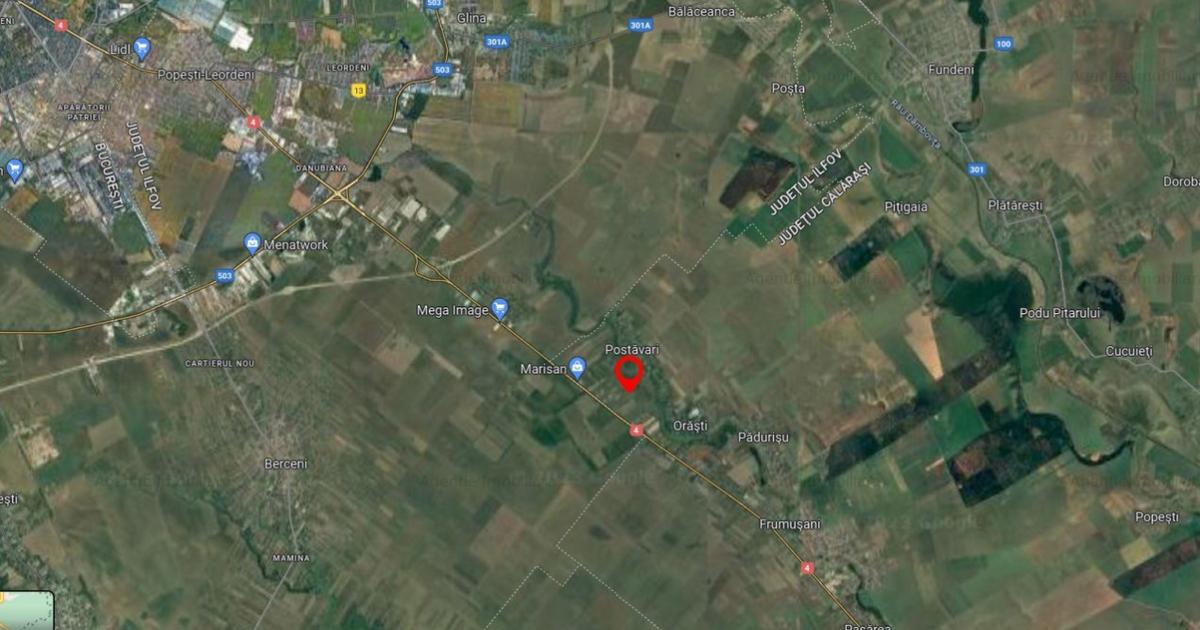 Teren Construcții intravilan de 1956 mp, în Frumușani