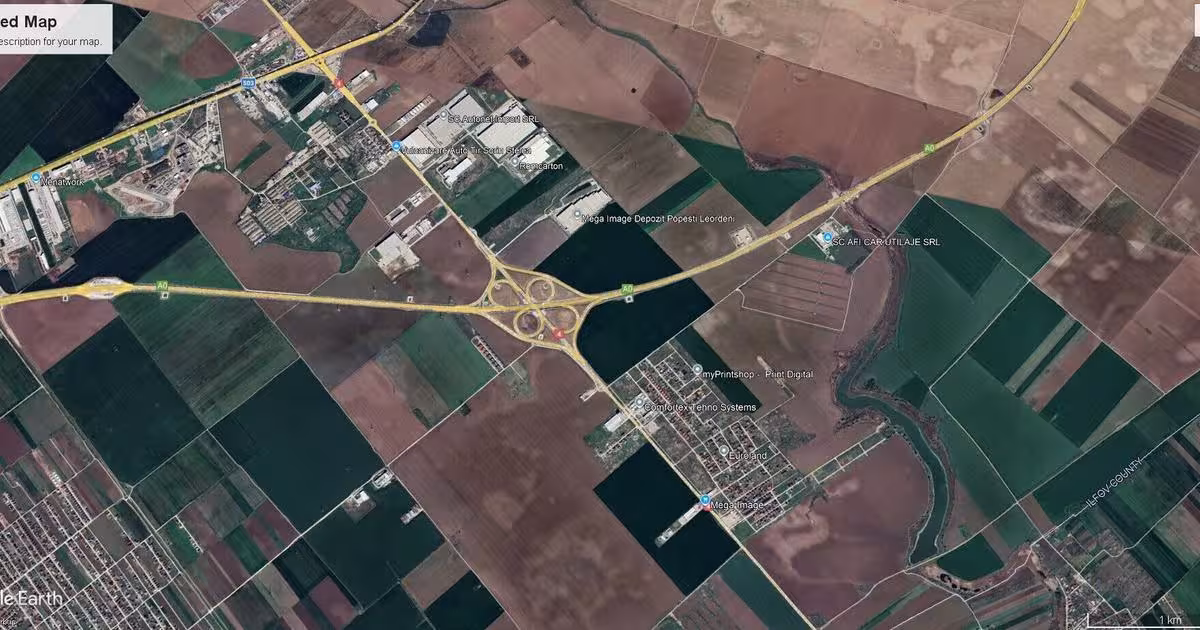 Teren Construcții intravilan de 37800 mp, în Frumușani