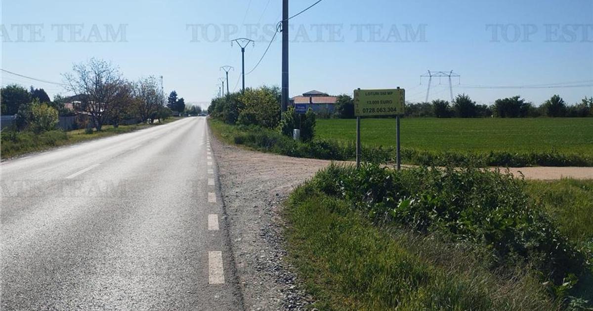 Teren Construcții intravilan de 45000 mp, în Frumușani