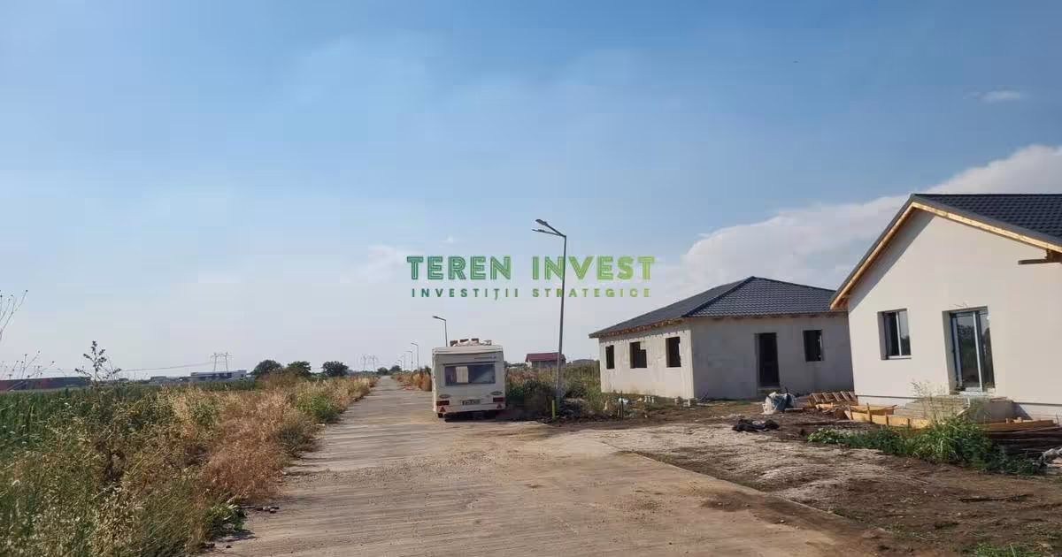 Teren Construcții intravilan de 540 mp, în Frumușani