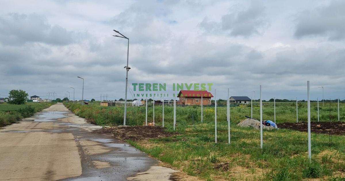 Teren Construcții intravilan de 600 mp, în Frumușani