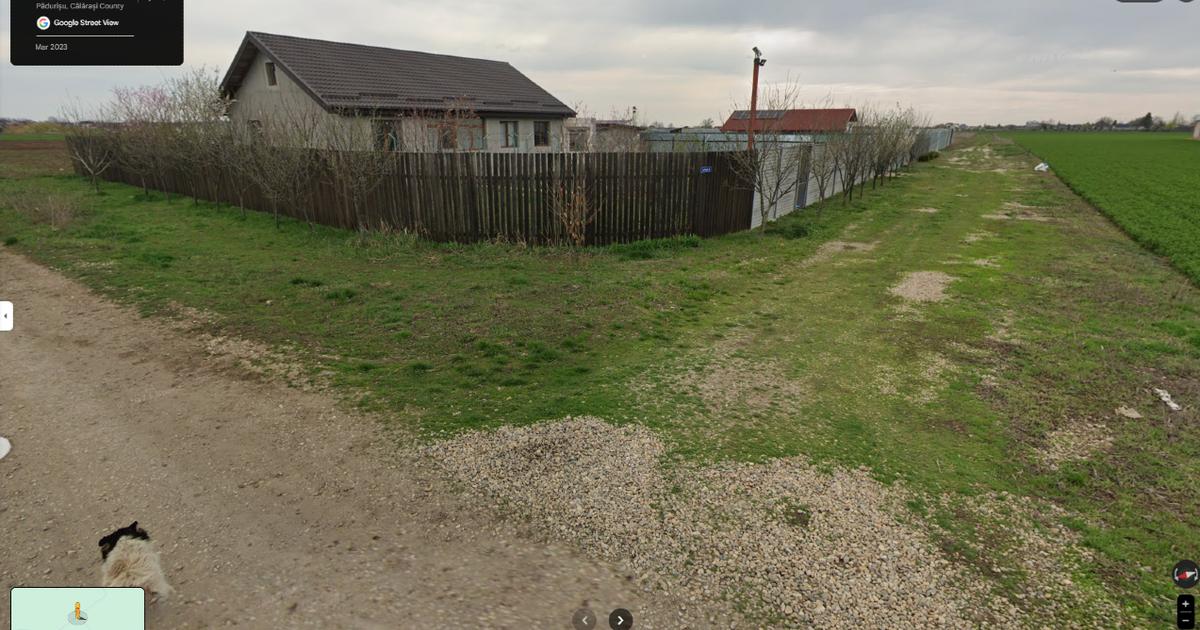 Teren Construcții intravilan de 608 mp, în Frumușani