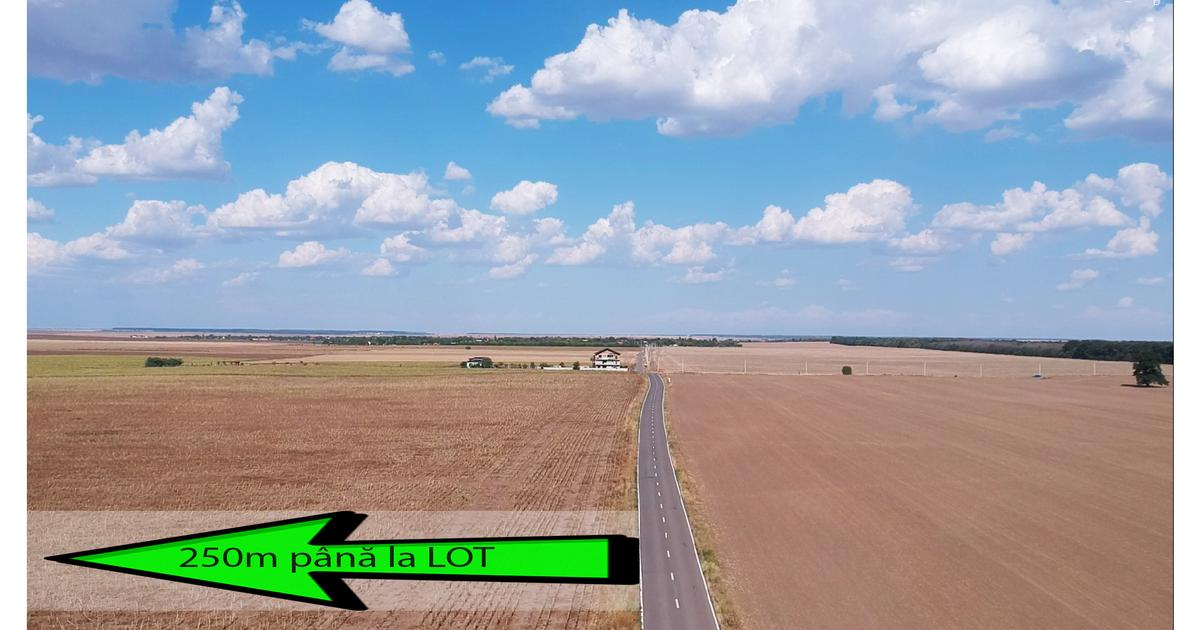 Teren Construcții intravilan de 650 mp, în Frumușani