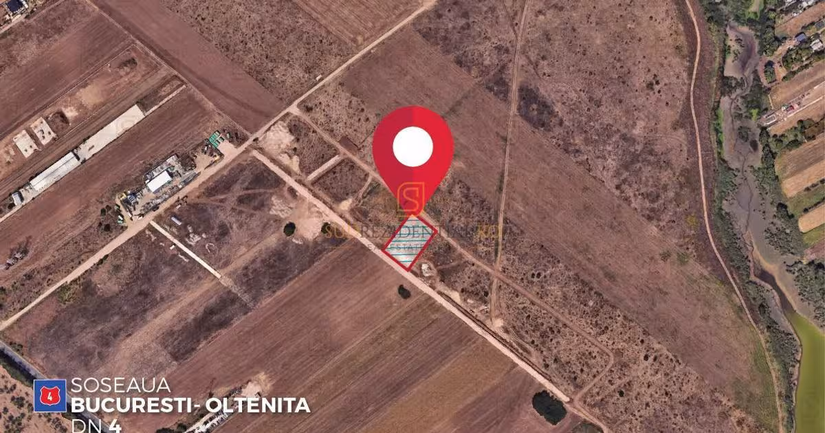 Teren Construcții intravilan de 765 mp, în Frumușani