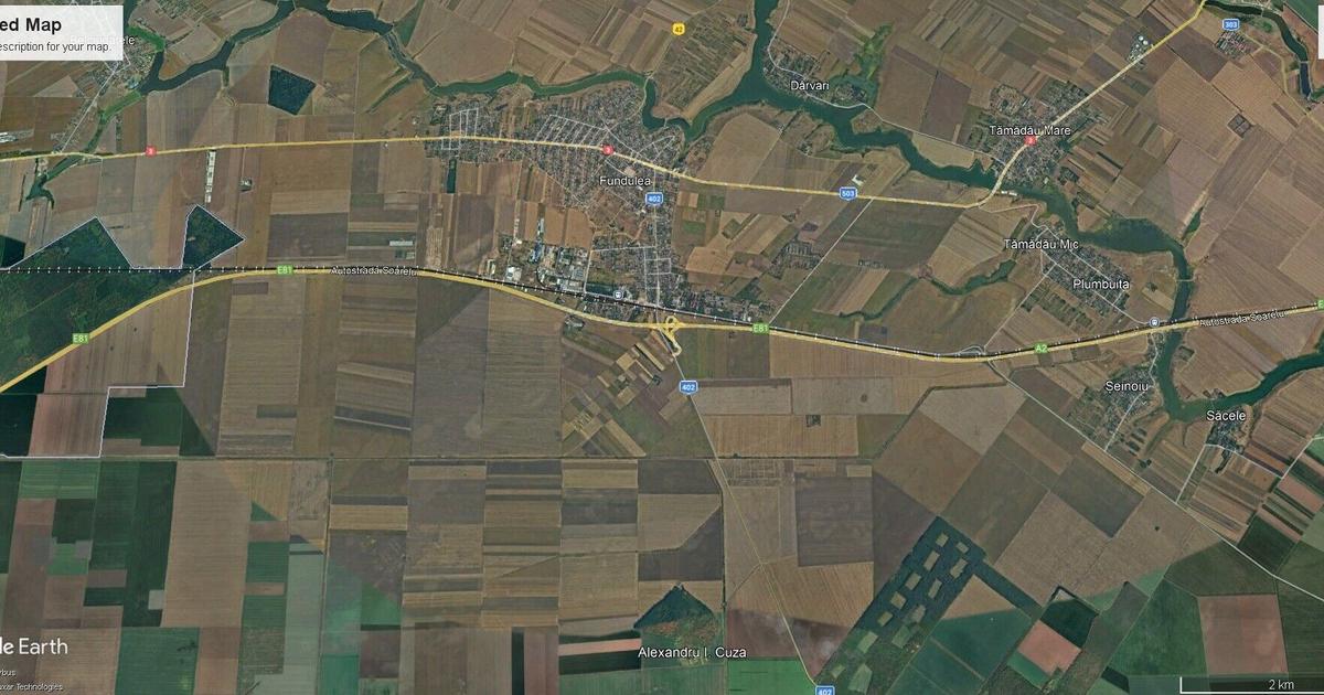 Teren Construcții extravilan de 1500000 mp, în zona Central, Fundulea