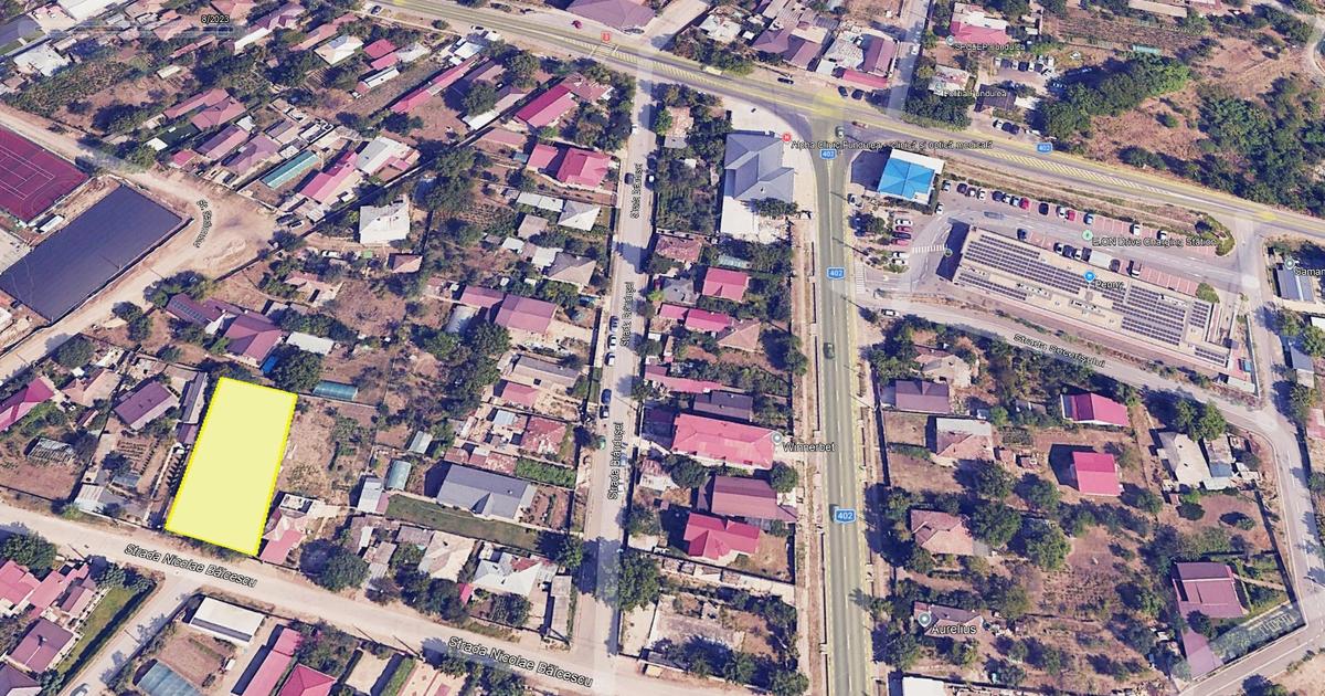 Teren Construcții intravilan de 925 mp, în zona Central, Fundulea