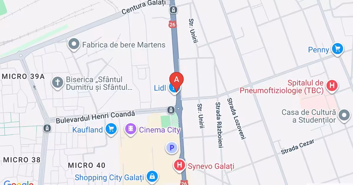 Teren Construcții intravilan de 750 mp, în zona Bd. Coșbuc, Galați