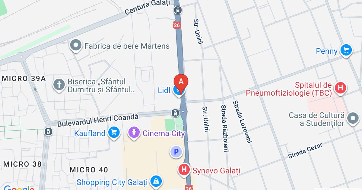 Teren Construcții intravilan de 750 mp, în zona Bd. Coșbuc, Galați