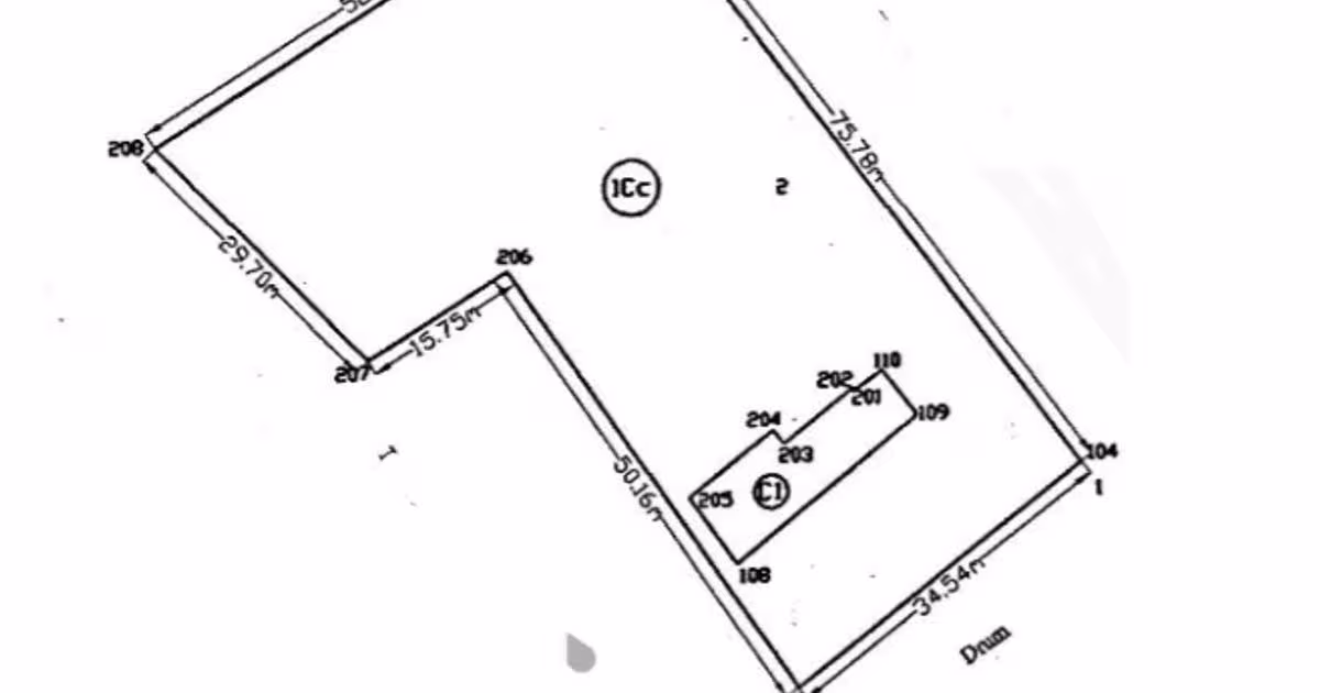 Teren Construcții intravilan de 3108 mp, în Gălbinași