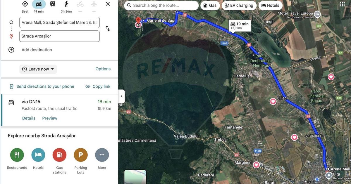 Teren Construcții intravilan de 8000 mp, în Gârlenii de Sus