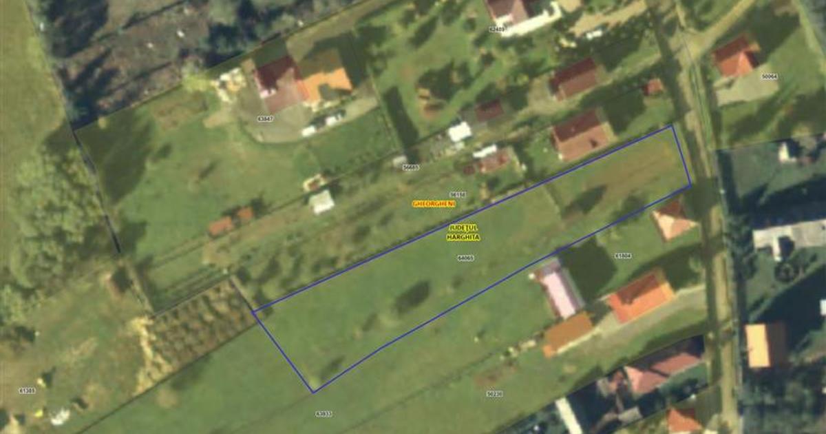 Teren Construcții intravilan de 2781 mp, în zona Nord, Gheorgheni