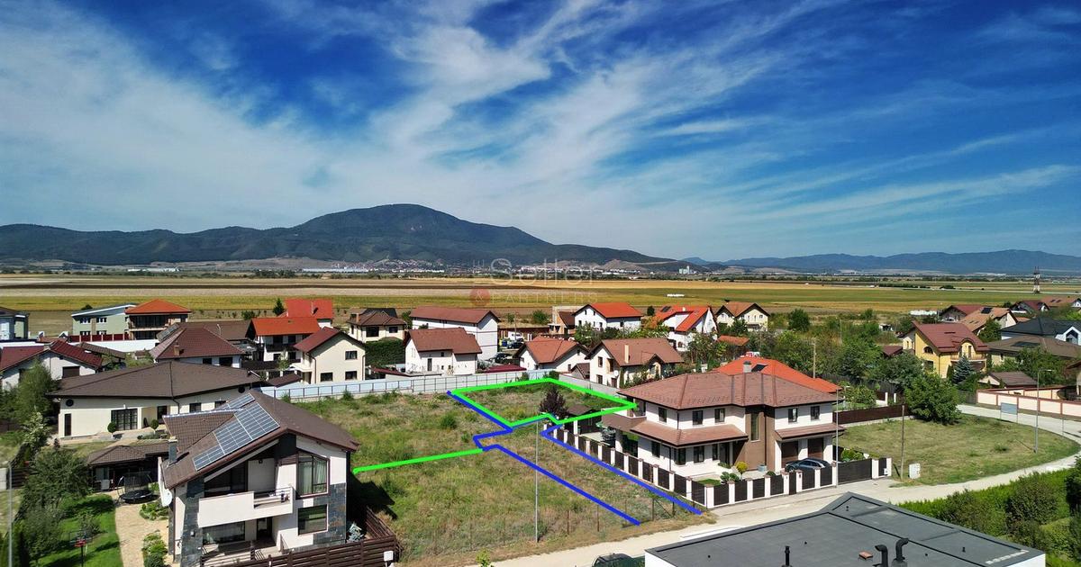 Teren Construcții intravilan de 741 mp, în zona Ghimbav Livadă, Ghimbav