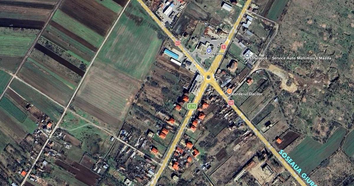 Teren Construcții intravilan de 522 mp, în Ghimpați