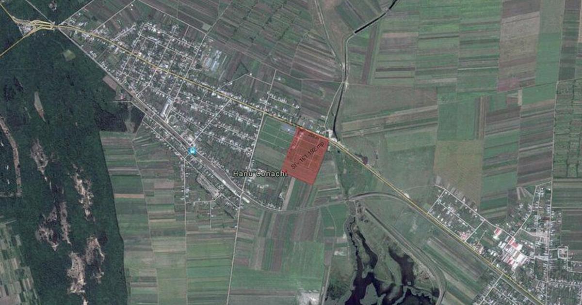 Teren Construcții intravilan de 161192 mp, în Hanu Conachi