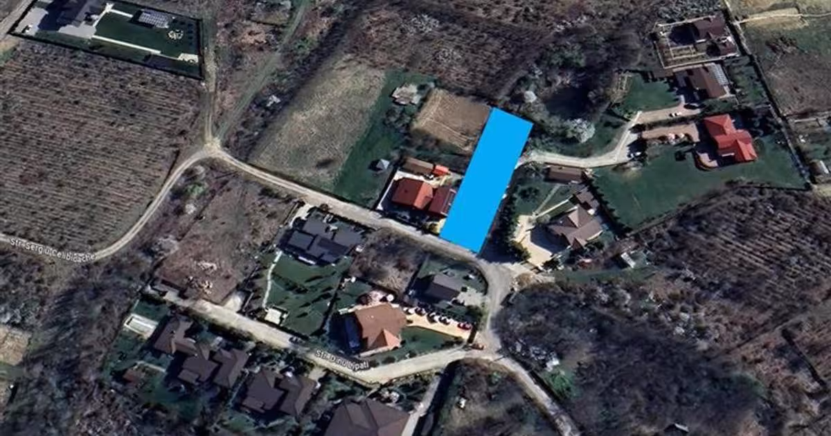 Teren Construcții intravilan de 1092 mp, în zona Bucium, Iași