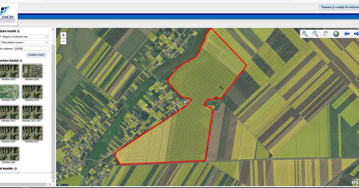 Teren Construcții intravilan de 1200000 mp, în Ileana