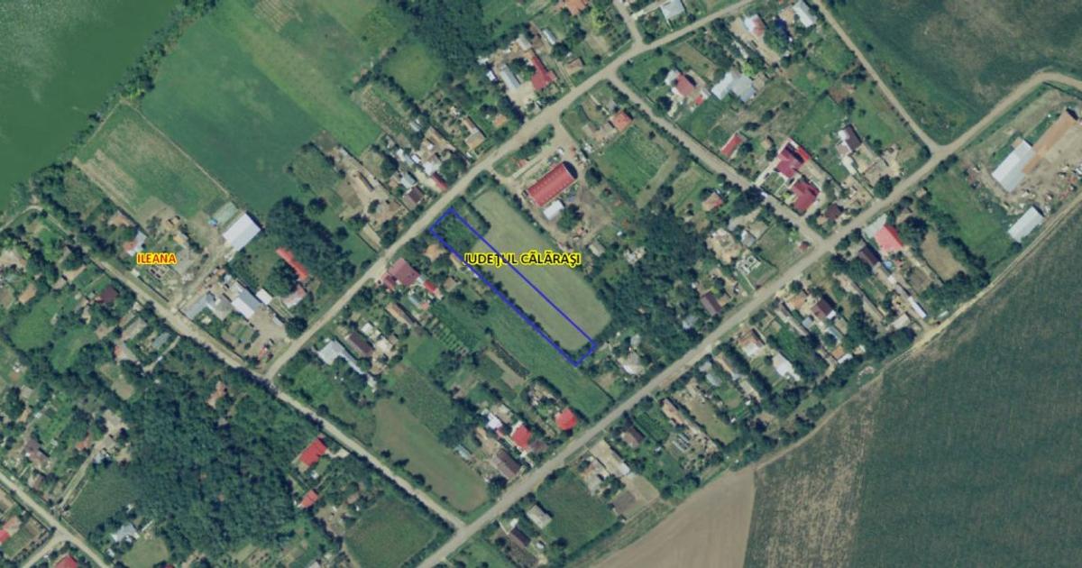 Teren Construcții intravilan de 649 mp, în Ileana preț 24.142 RON