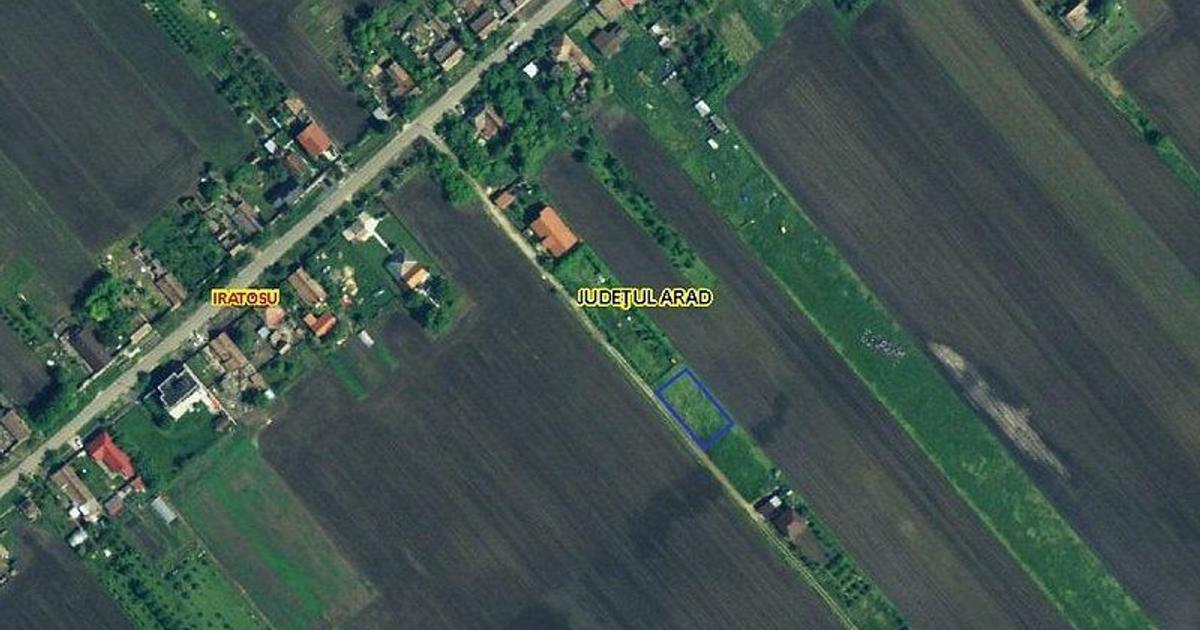 Teren Construcții intravilan de 577 mp, în Iratoșu