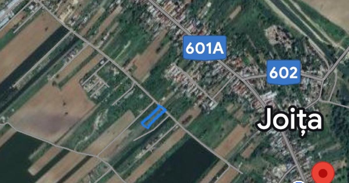 Teren Construcții intravilan de 2000 mp, în Joița