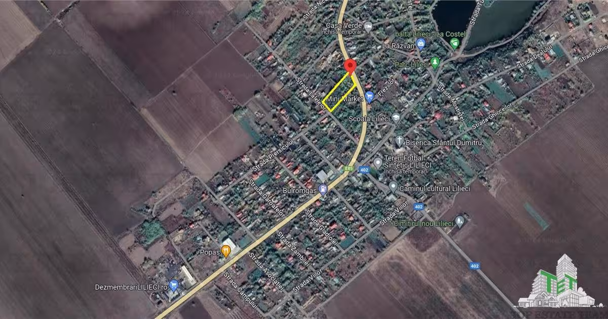 Teren Construcții intravilan de 4000 mp, în Lilieci