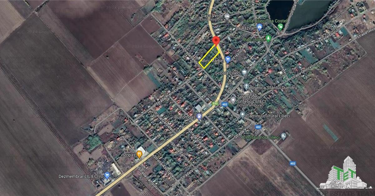 Teren Construcții intravilan de 4000 mp, în Lilieci