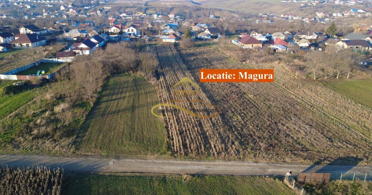 Teren Construcții intravilan de 2500 mp, în Măgura