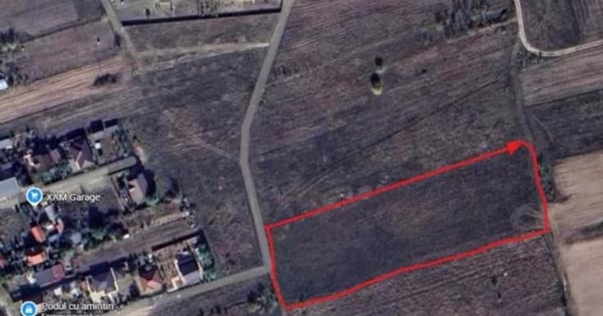 Parcele de teren 400 mp-461 mp sau 4600 mp in Malu Mare