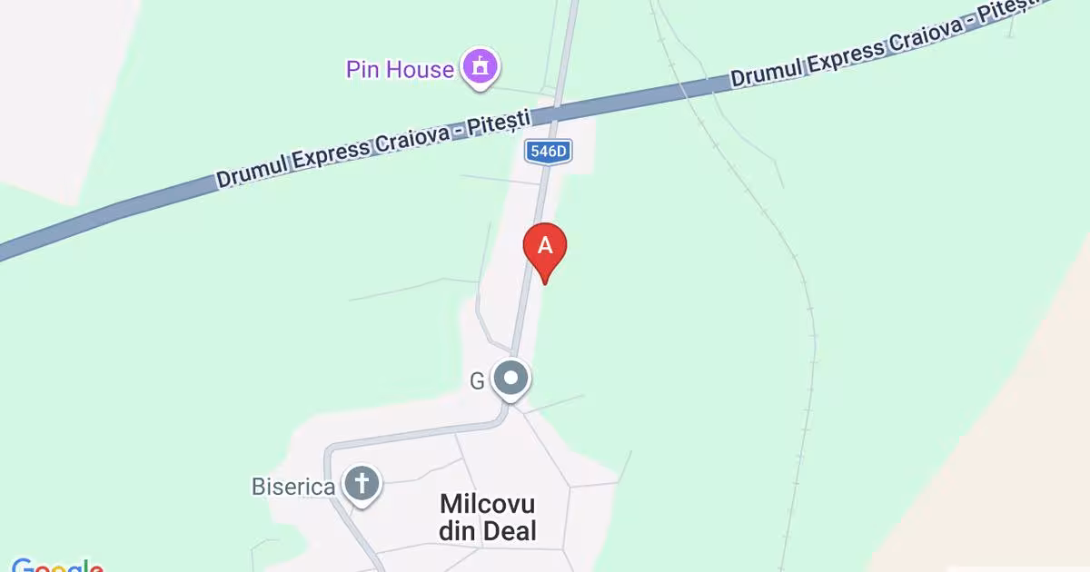 Teren Construcții intravilan de 1083 mp, în Milcovu din Deal